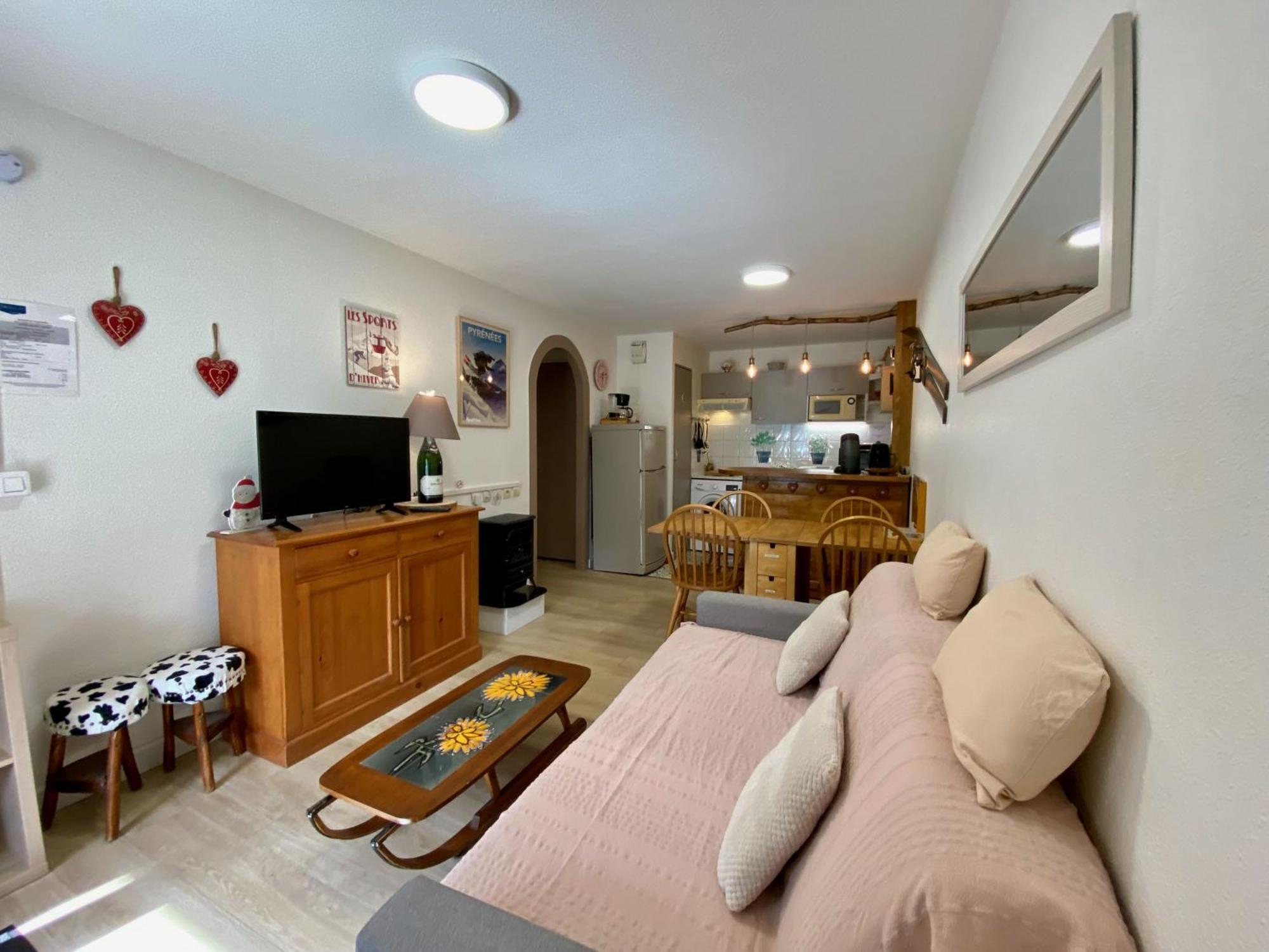 Charmant Logement De Plein Pied Avec Piscine 2* Loudenvielle Exterior foto